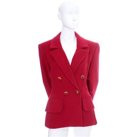 ysl classic blazer damen doppelreihe|Ysl Jacket Blazer Womens .